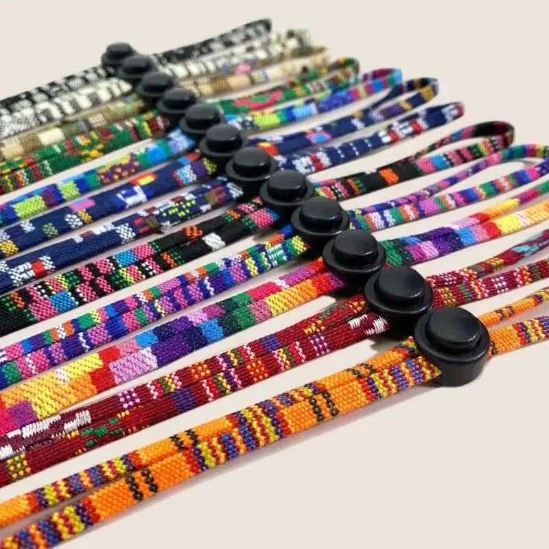 VOPHA Ethnic Floral Eyeglass Chain Lanyard – 10 Colors Eyeglass Chain Lanyard Qst