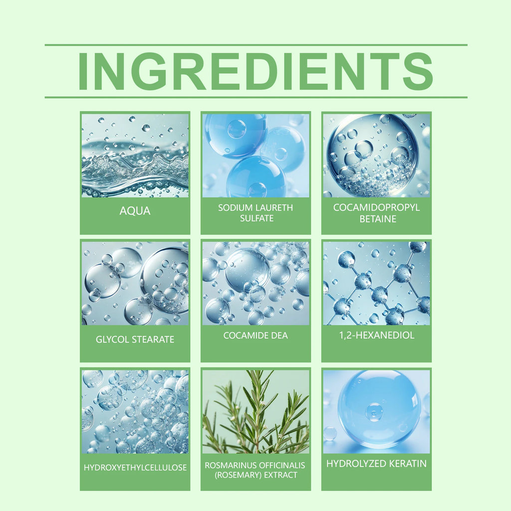 Rosemary Shampoo – Volumizing, Strengthening & Scalp Care Hair Care Shampoo Qst