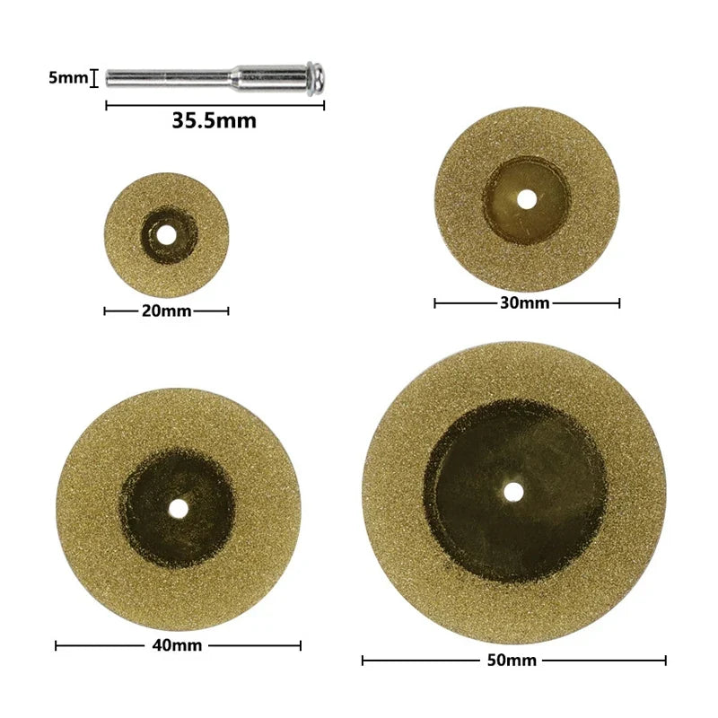 Diamond Cutting Discs 20/30/40mm – Rotary Tool Saw Blades Rotary Tool Cutting Disc Qme 1set