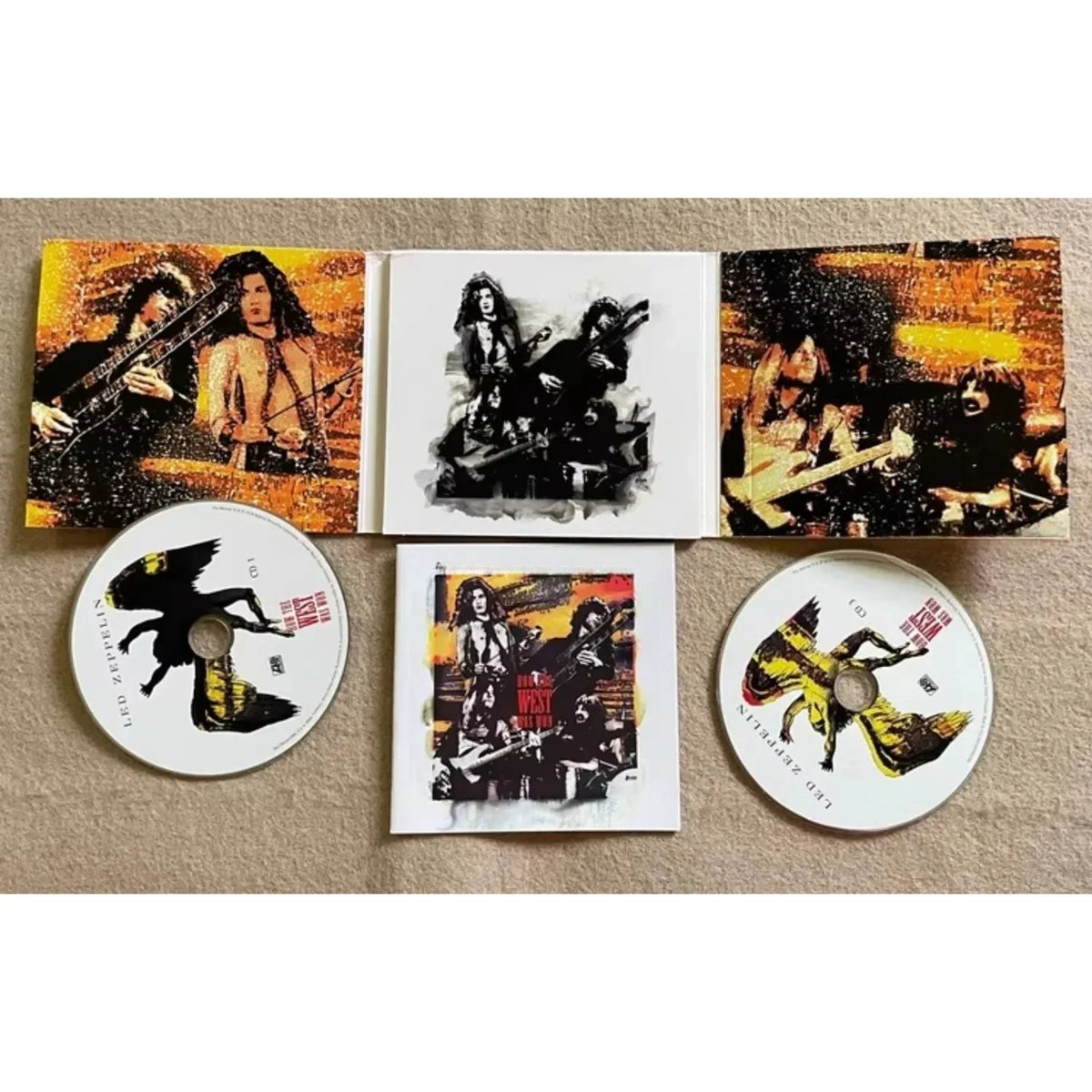 1972 Legendary Rock Band Live Performances 3CD Set – Long Beach Live Music CD Set Qme