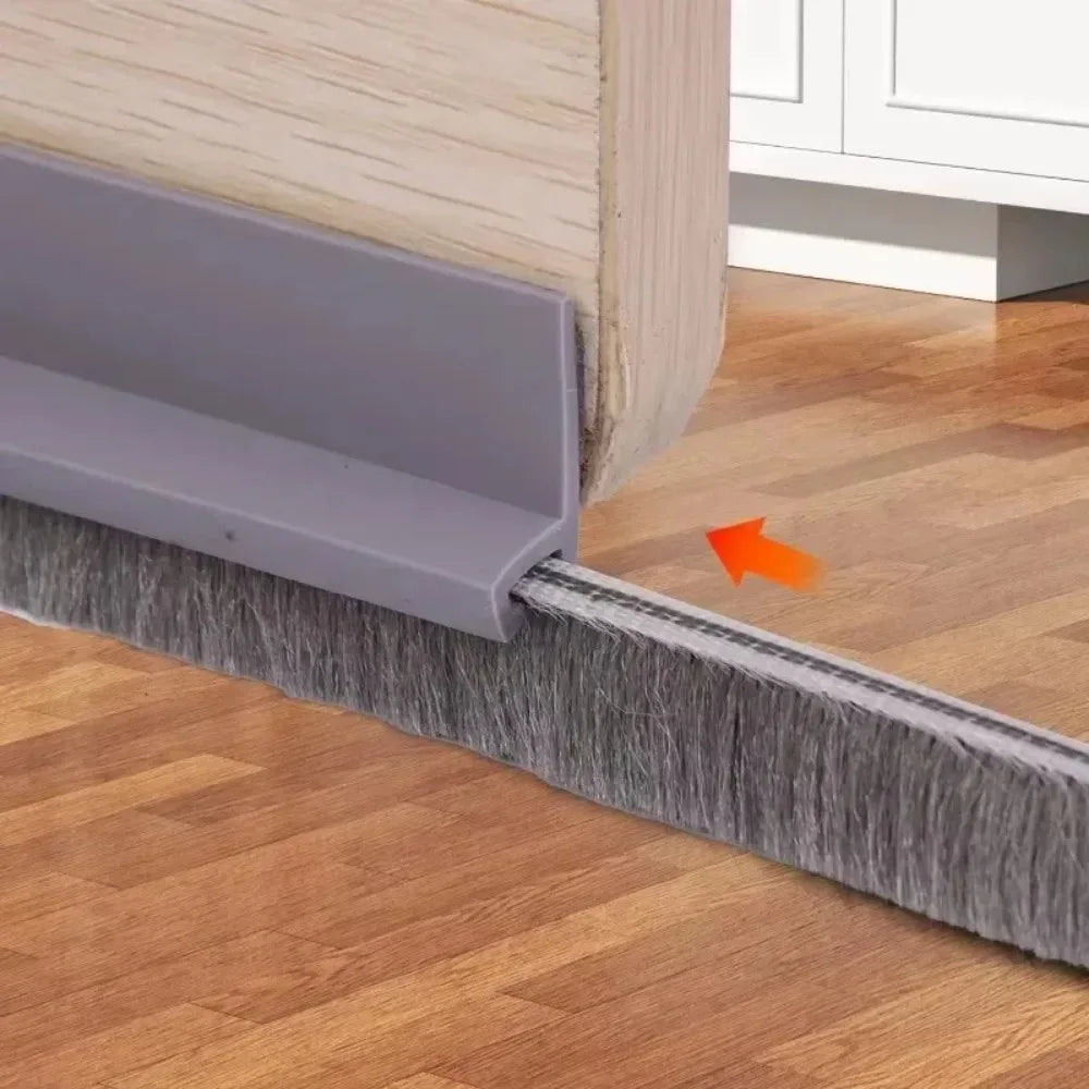 Self-Adhesive Door Bottom Seal Strip | Draft & Insect Guard Door Seal Strip Qme