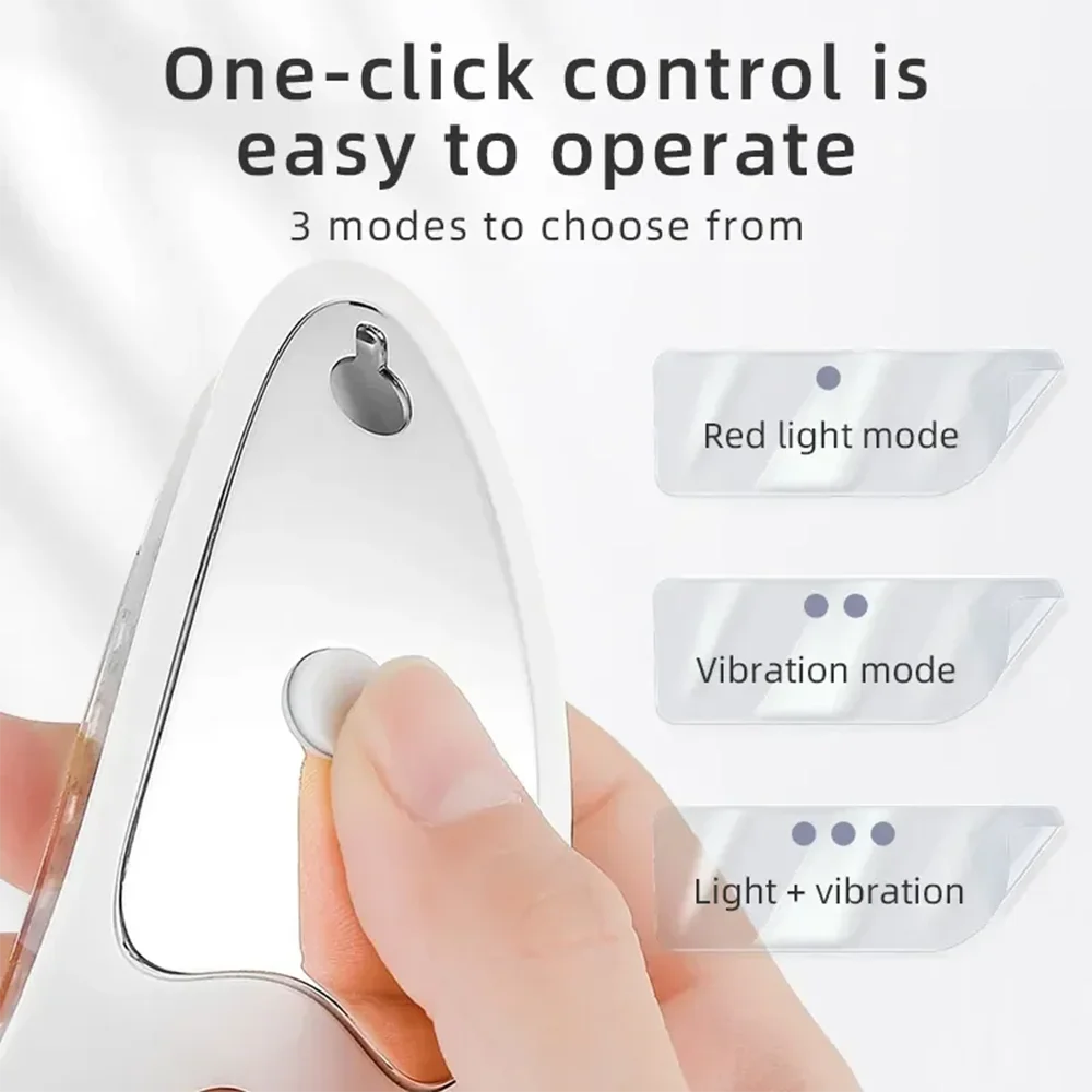 3D LED Eye Massager – Vibration & Photon Therapy Eye Care LED Eye Massager Qst