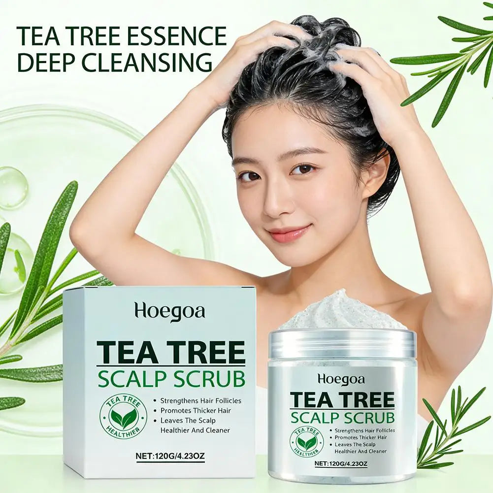 Tea Tree Scalp Scrub – Deep Cleanse & Moisturizing | Hoegoa Scalp Scrub Treatment Qme