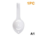 Extended Handle Egg White Separator & Yolk Filter Tool Egg Separator Tool Qme A1