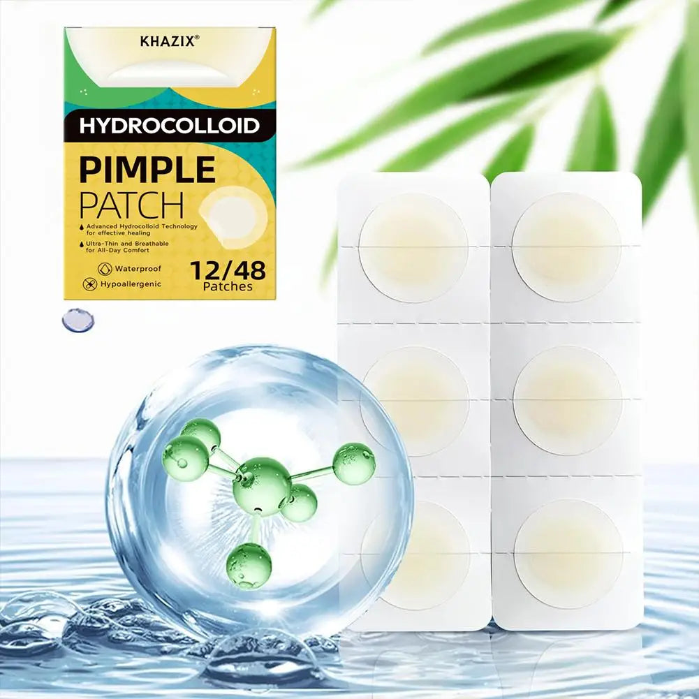 Invisible Hydrocolloid Pimple Patches 12 & 24 Count | Qme Pimple Patches Qme