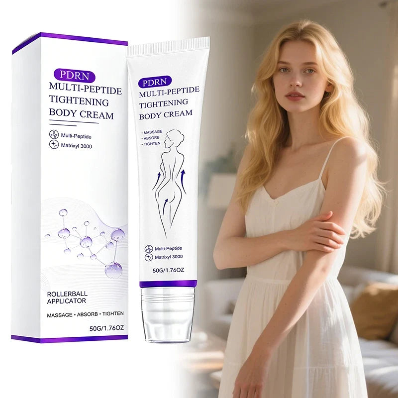 PDRN Body Lotion with Built-In Rolling Massager 100ml Body Lotion Massager Qme