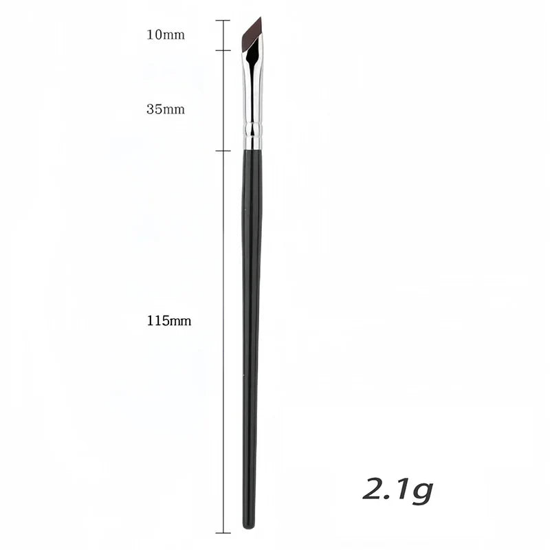 Ultra Thin Blade Eyeliner & Eyebrow Brush – Fine Angle Flat Eyeliner Brush Qme Eyeliner brush
