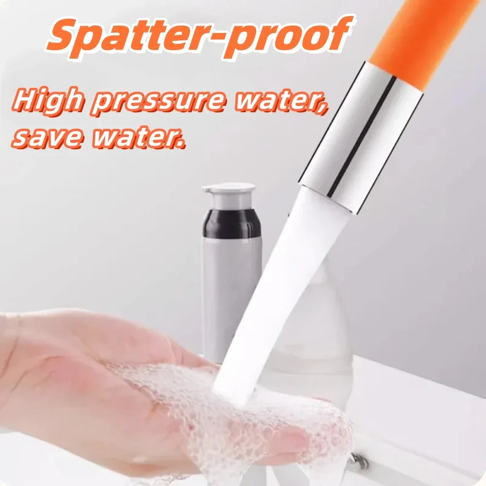 Bendable Silicone Faucet Extender Tube | Kitchen & Bathroom Faucet Extender Tube Qme