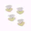 Tulip Embroidered Appliques Assorted Colors – DIY Sewing Patches Embroidered Applique Patch Qme 16x17mm-6