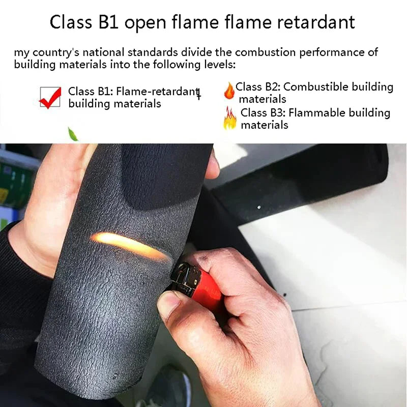 Sponge Rubber Pipe Insulation Sleeve 1.8M – Waterproof Thermal Pipe Insulation Sleeve Qme