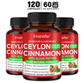 Berberine & Ceylon Cinnamon 1200mg Capsules – 120 Count Herbal Supplement Qst 120 count-3 bottle