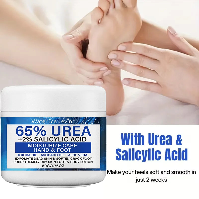 Urea & Salicylic Acid Foot Cream – Moisturizing & Exfoliating Foot Cream Qme