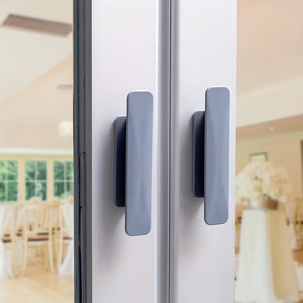 Self-Adhesive No-Drill Door Handles – Set of 2 Cabinet Pulls Cabinet Door Handle Qme