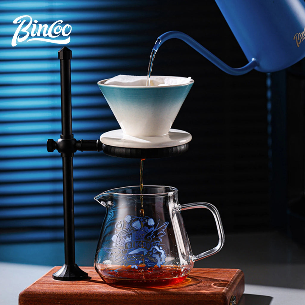 Bincoo Ceramic Pour Over Coffee Set – Dripper & Carafe Pour Over Coffee Set Qst
