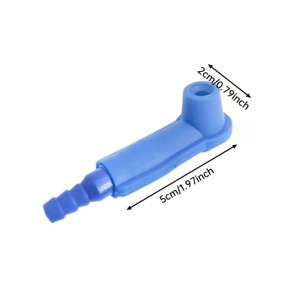 Brake Fluid Bleeder Tube Connector | 3-Stage Adjustable Hose Joint Brake Bleeder Connector Qme