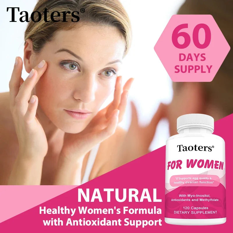 Myo-Inositol Supplement for Women – Hormonal & Cycle Balance Women's Supplement Qst