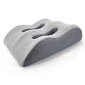 Memory Foam Leg Elevation Pillow – Breathable Support Cushion Leg Elevation Pillow Qst Gray 54x43x15cm