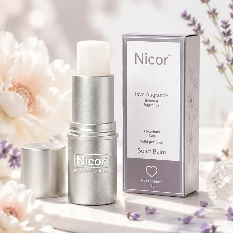 Long-Lasting Solid Perfume Balm | Floral Travel Fragrance Solid Perfume Balm Qme