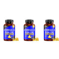Docteat Omega-3 Fish Oil 2000mg – EPA 800mg DHA 600mg, 60 Softgels Omega-3 Supplement Qst 3 Bottles 180 Pieces