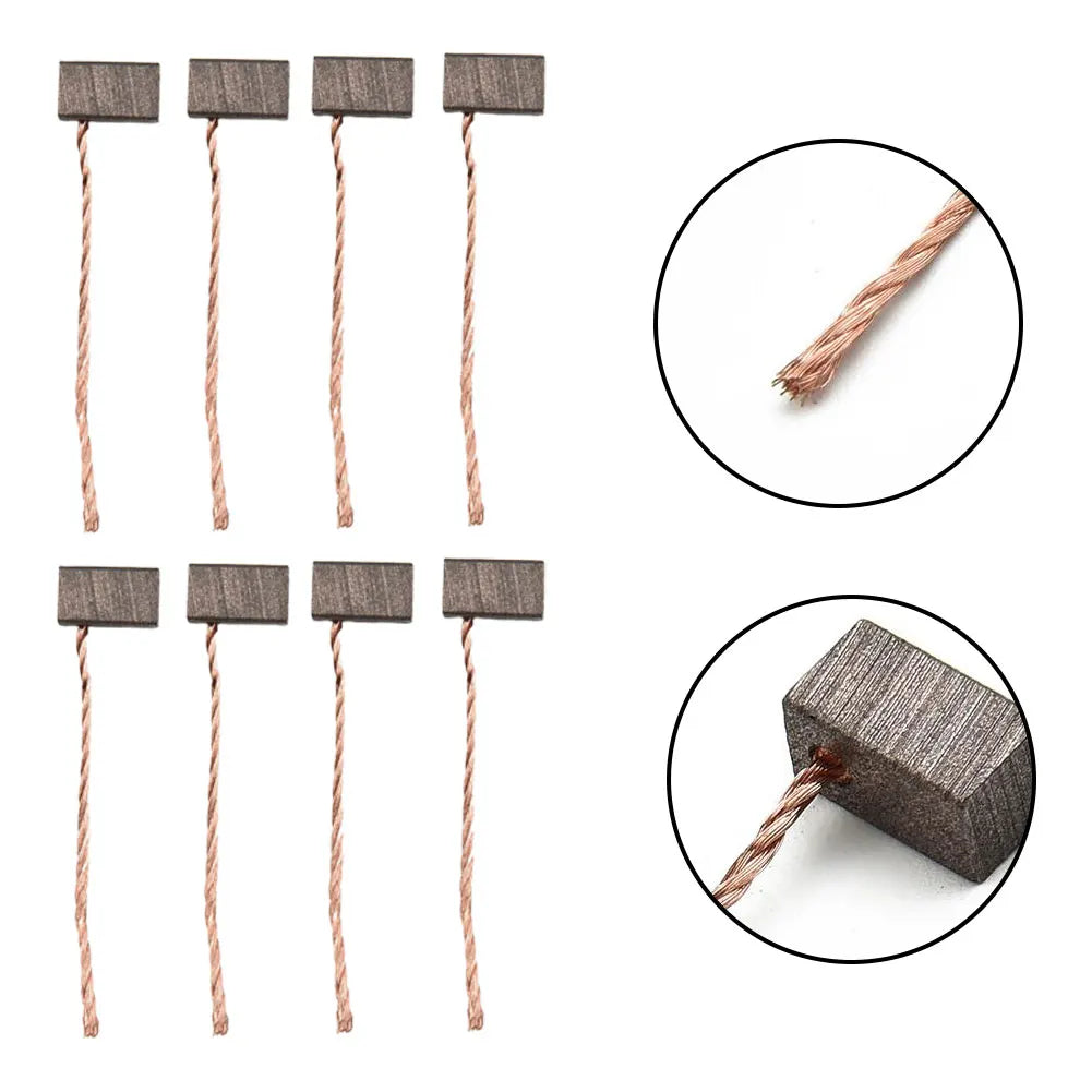 Carbon Brushes 6-Pack – Blower, Fan & Wiper Motor Replacement Motor Carbon Brushes Qme