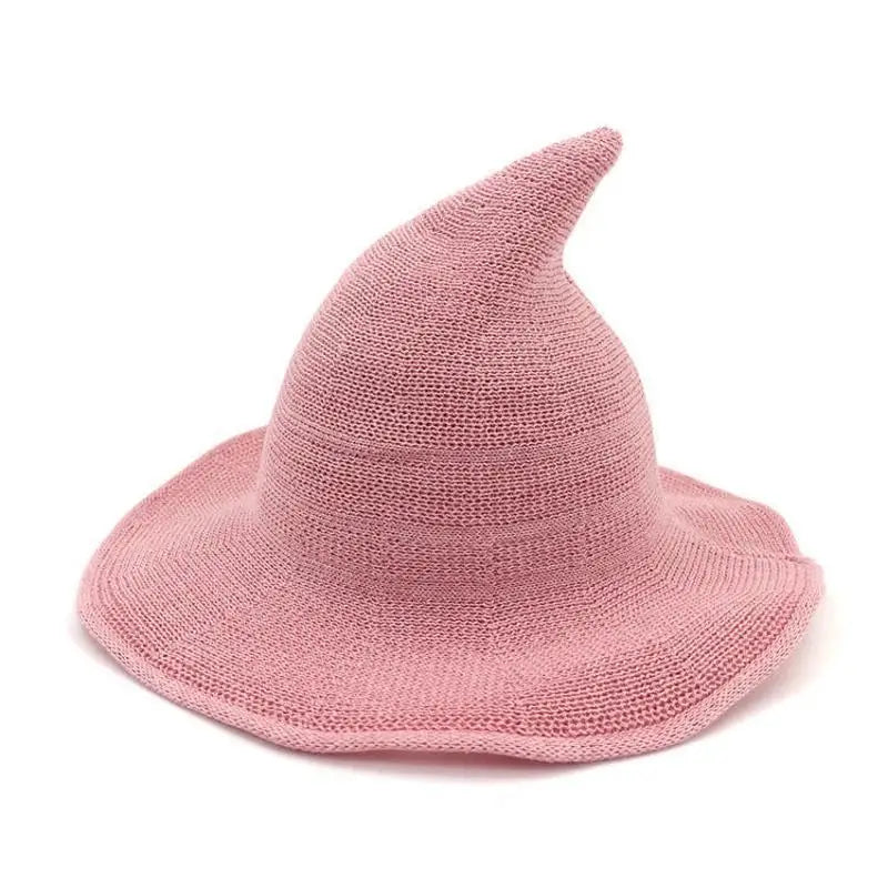 Vintage Women's Knit Witch Hat | Halloween Costume Hat Costume Witch Hat Qme