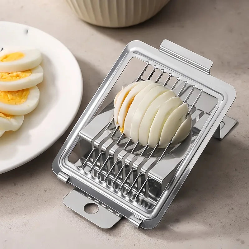 Multifunctional Stainless Steel Egg & Food Slicer Cutter Egg & Food Slicer Qme