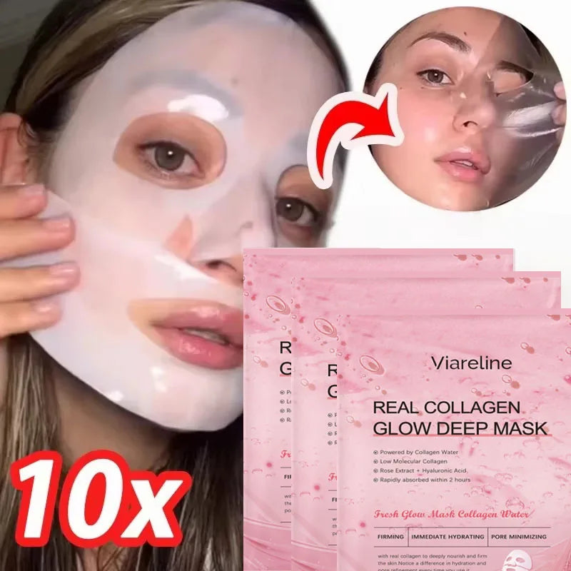 Overnight Collagen Deep Hydrating Mask – Firming & Elasticity Overnight Face Mask Qme