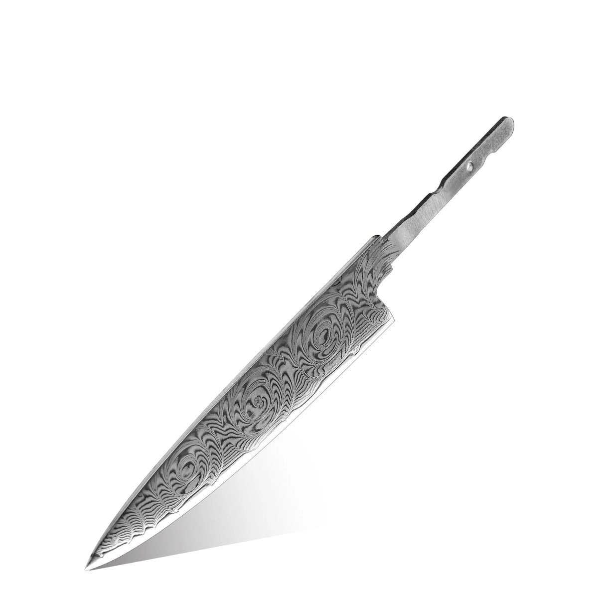 67-Layer Damascus Steel Knife Blank – DIY Custom Chef Blade Damascus Knife Blank Qst Utility knife Blade