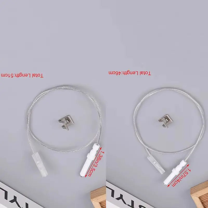 Gas Cooktop Igniter Electrode Spark Plug Wire | Ceramic Pin Stove Igniter Part Qme