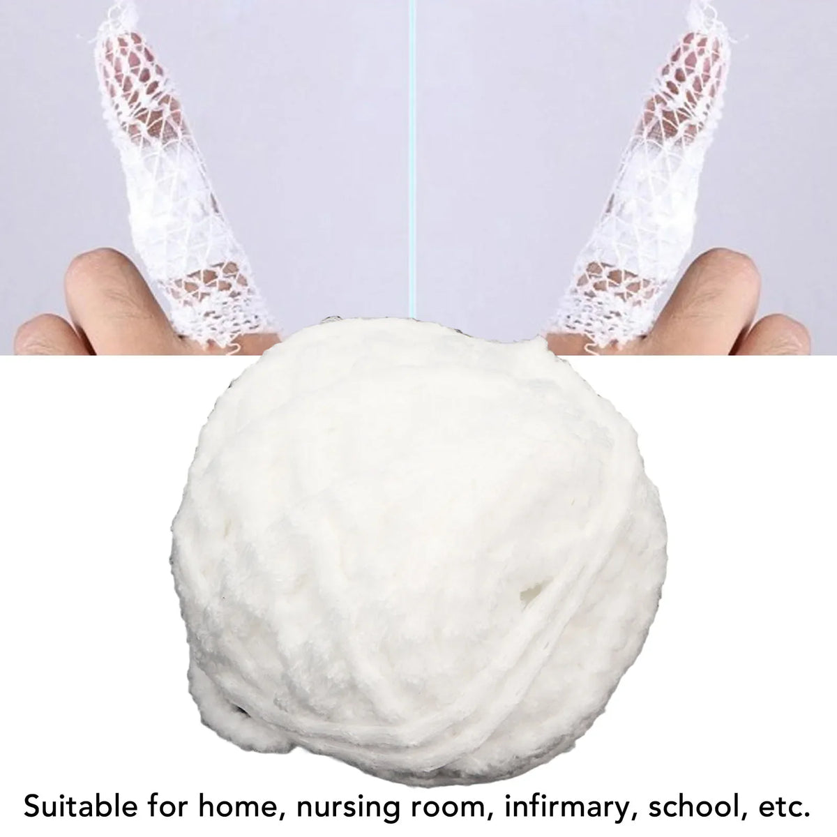 Elastic Net Gauze Bandage – Breathable Stretch Wound Dressing Net Wound Dressing Qme