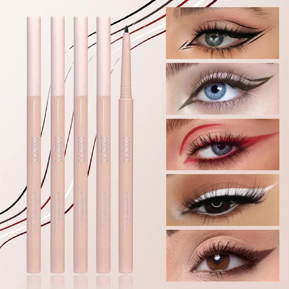 Waterproof Twist-Up Eyeliner Shadow Stick – Long-Wear Matte Eyeliner Shadow Stick Qme