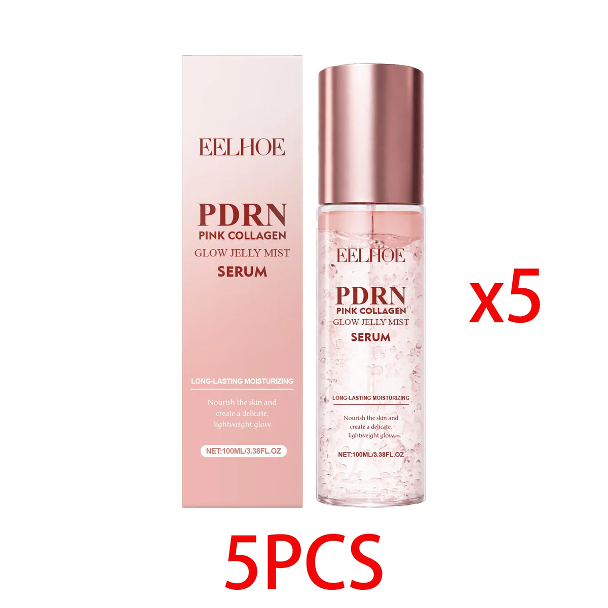 Collagen Essence Facial Mist – Brightening Hydration Spray 100ml Facial Mist Spray Qst 5 PCS