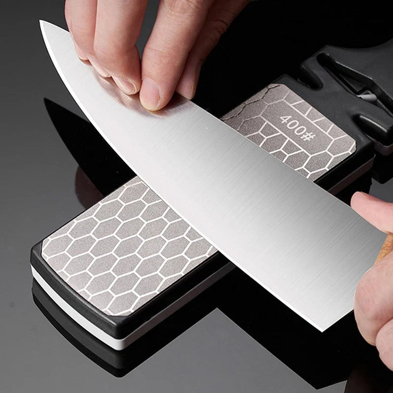 Diamond Bar Knife Sharpener 400/1000 Grit – Tungsten Carbide Knife Sharpener Qme