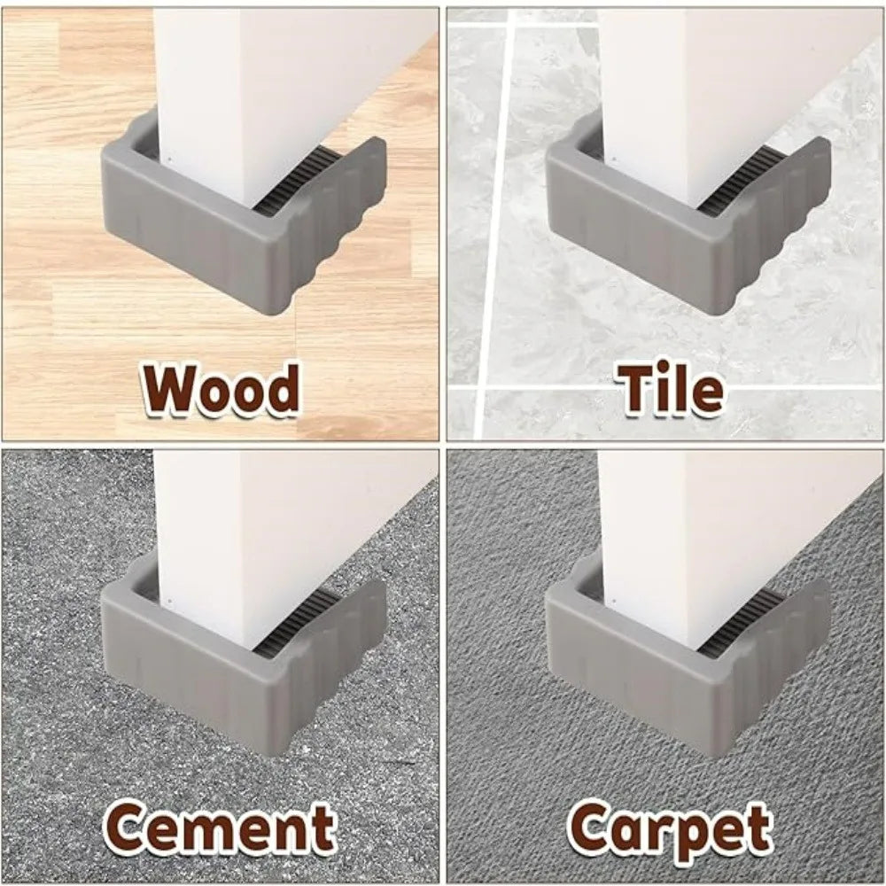 Silicone Under Door Draft Stopper & Wall Protector Anti-Pinch Door Draft Stopper Qme