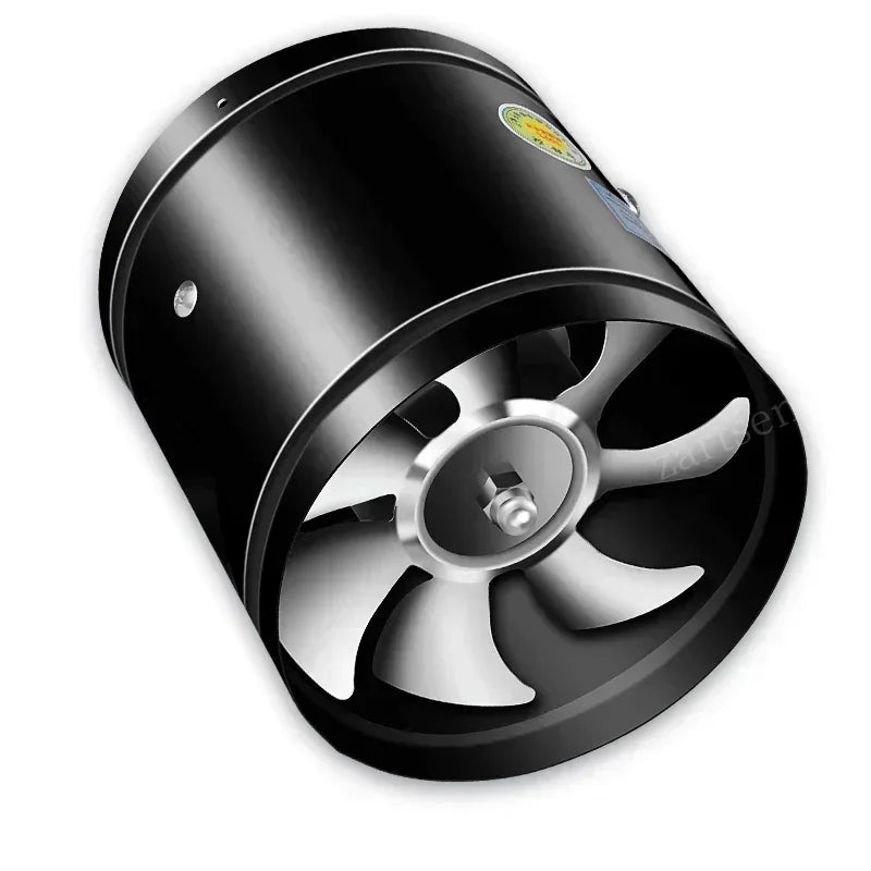 ZARTSEN 4" 6" 8" Metal Duct Exhaust Fan – Bathroom Ventilator Duct Exhaust Fan Qst