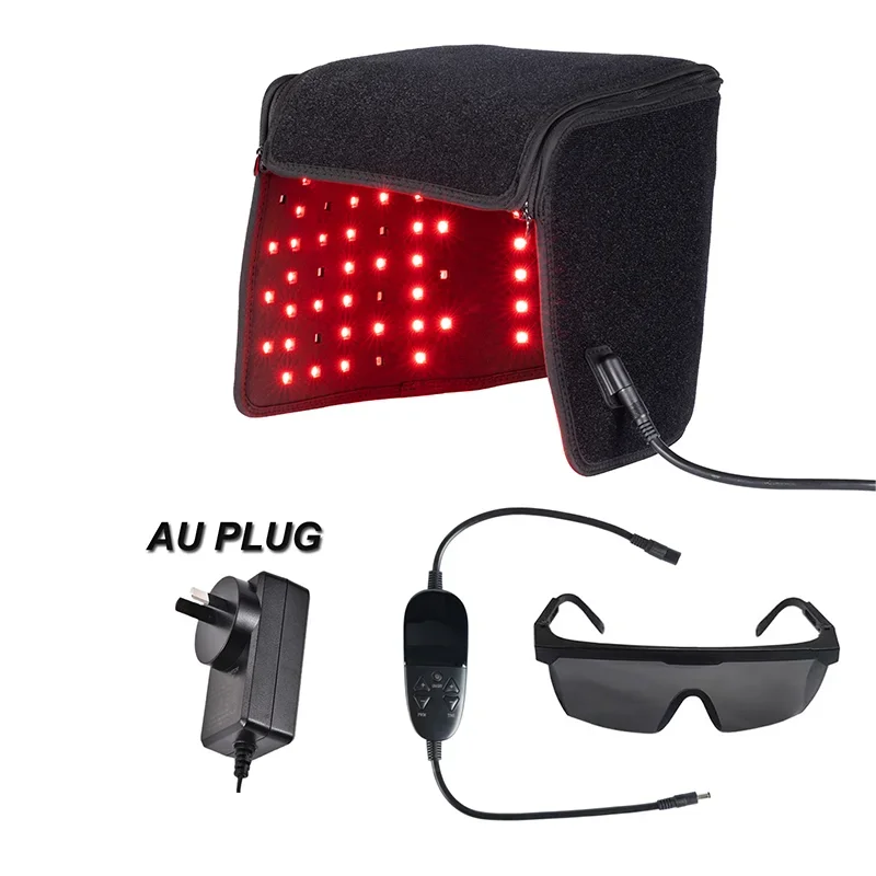 ZONGKUNG LED Hair Growth Cap – 660nm & 850nm Light Therapy LED Hair Growth Cap Qst AU Plug No Box