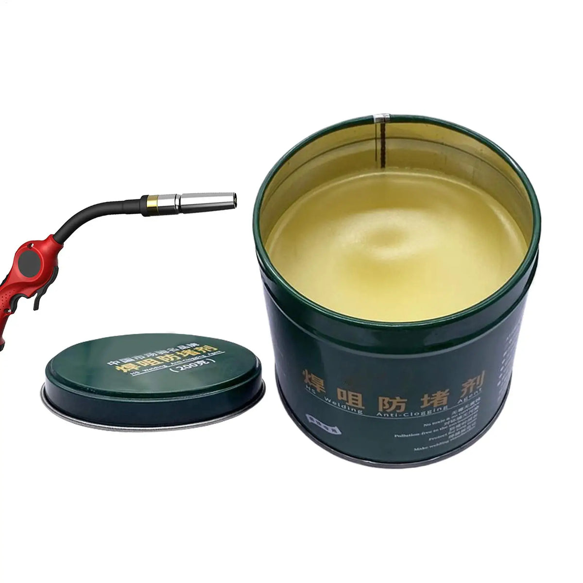 Welding Tip Gel 200g – Anti-Clogging MIG/TIG Nozzle Paste Welding Nozzle Gel Qst