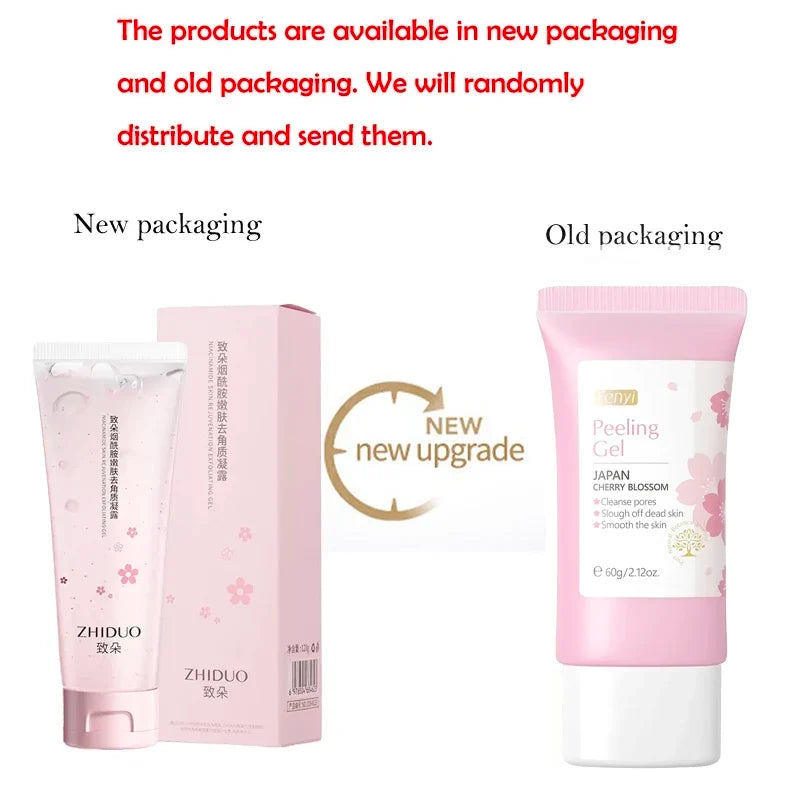 Fenyi Cherry Blossom Exfoliating Peeling Gel | Face Scrub Exfoliating Peeling Gel Qme
