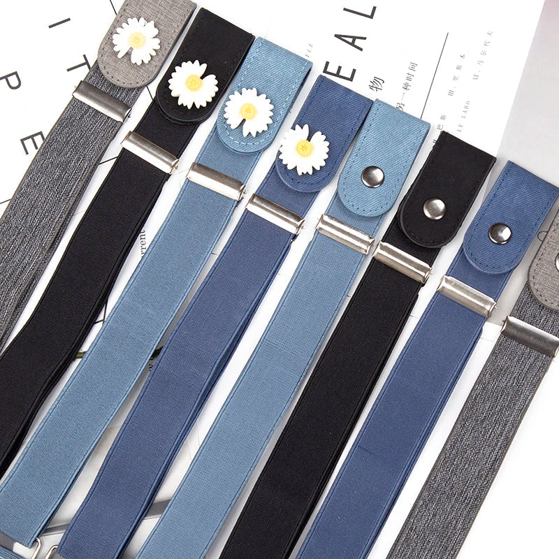 Women's Buckle-Free Elastic Invisible Belt – 8 Colors | Qme Elastic Invisible Belt Qme