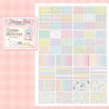 Cute Cartoon PET Die-Cut Sticker Book – 20 or 40 Sheets Die-Cut Sticker Book Qme A