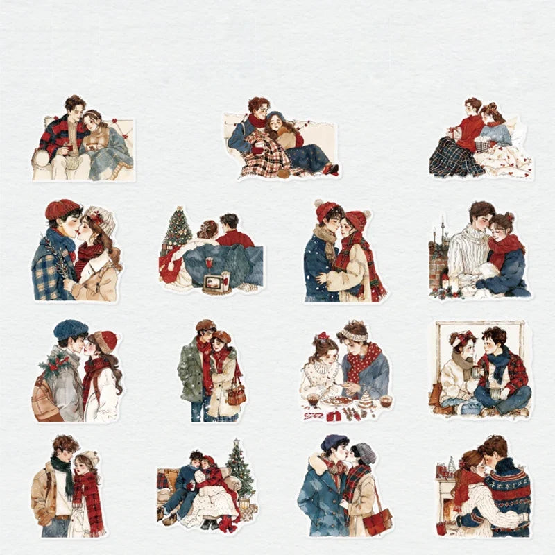 Wedding Stickers 30 Sheets – Romantic Couple Scrapbook & Journal Craft Sticker Set Qme 6