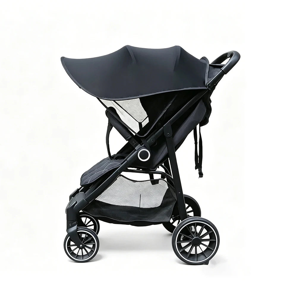 Universal Stroller Sunshade Cover – UV Protection Canopy Stroller Sun Shade Qst