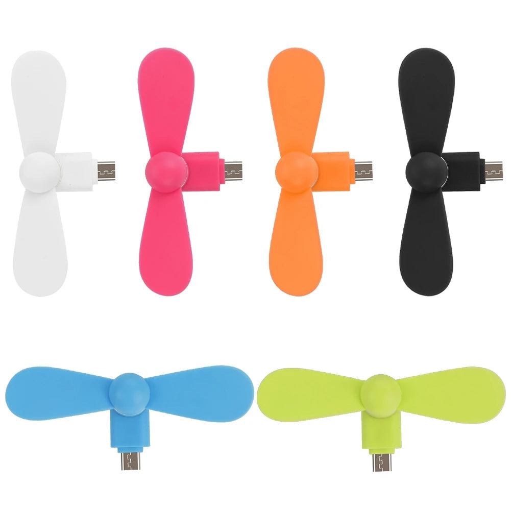 DECDEAL Mini USB Fan for Android OTG – Ultra Quiet Portable Mini USB Fan Qst