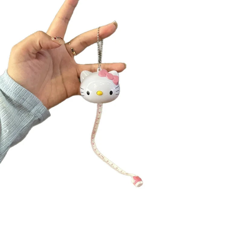 Hello Kitty Retractable Soft Tape Measure – Cute Cartoon Soft Tape Measure Qme