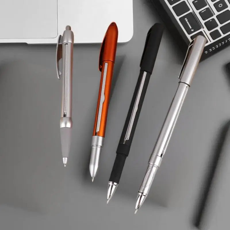 Hidden Pull-Out Note Pen – Secret Paper Writing Tool | 4 Colors Novelty Writing Pen Qme