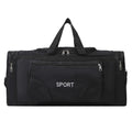 Oxford Fitness Bag – Waterproof Multifunctional Training Bag Fitness Training Bag Qme black color