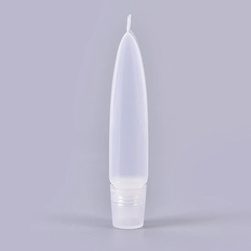 Empty Lip Gloss Tubes Clear Squeeze Containers 8ml 20pcs Lip Gloss Containers Qme 8.5 x 2.5