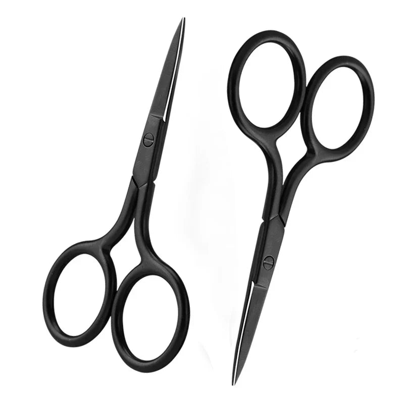 Rose Gold Eyebrow & Eyelash Scissors – Stainless Steel Eyebrow Scissors Qme