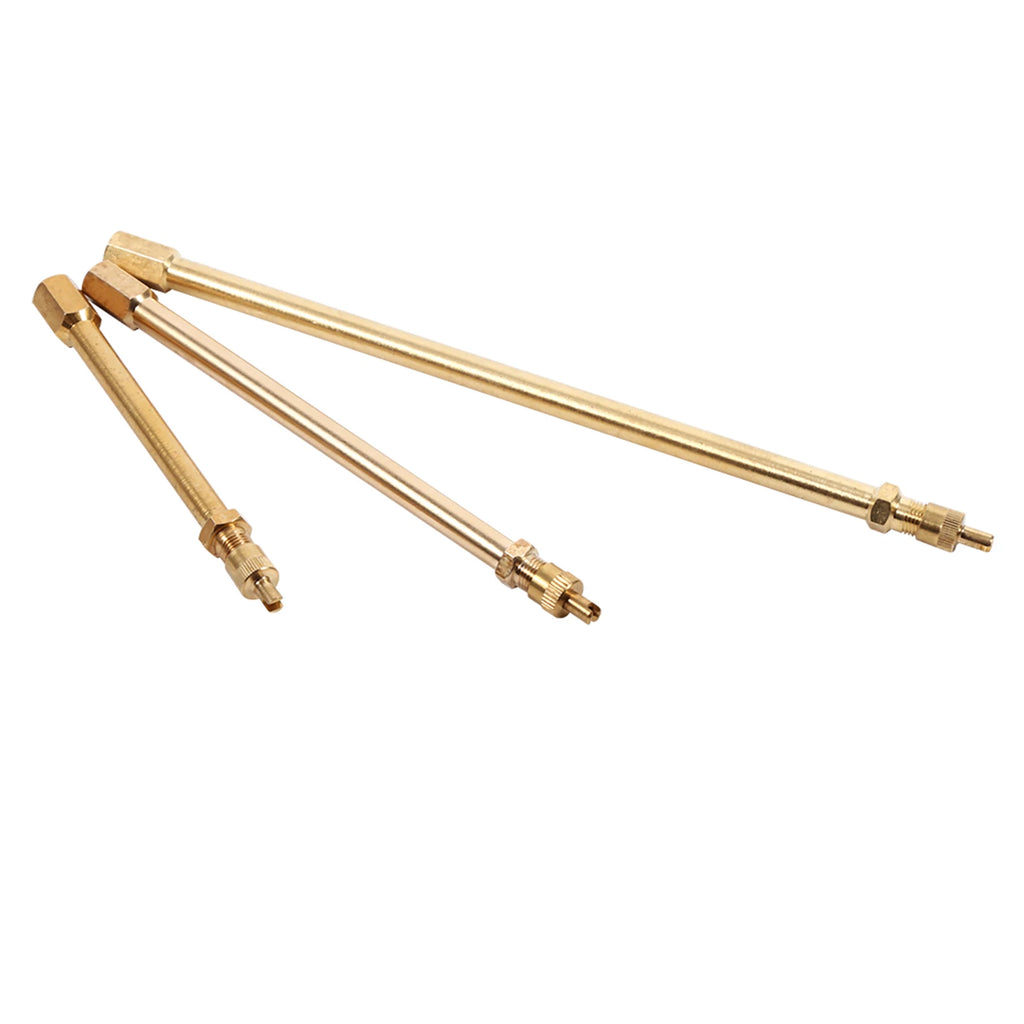 Brass Tire Valve Stem Extender – 100/140/200mm Auto & Truck Valve Stem Extender Qst