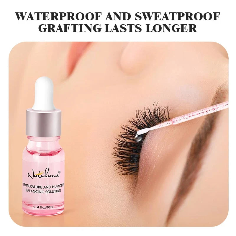 NATUHANA Lash Extension Bonder Quick-Dry Adhesive Sealer 10ml Lash Extension Sealer Qme